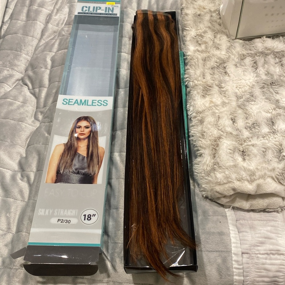 Eve Hair Inc Seamless Hair Extensions 18” color P2/30